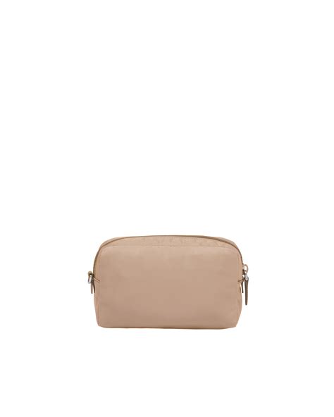 Cameo Beige Nylon necessaire 